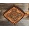 Hand tooled western sheridan style leather valet tray